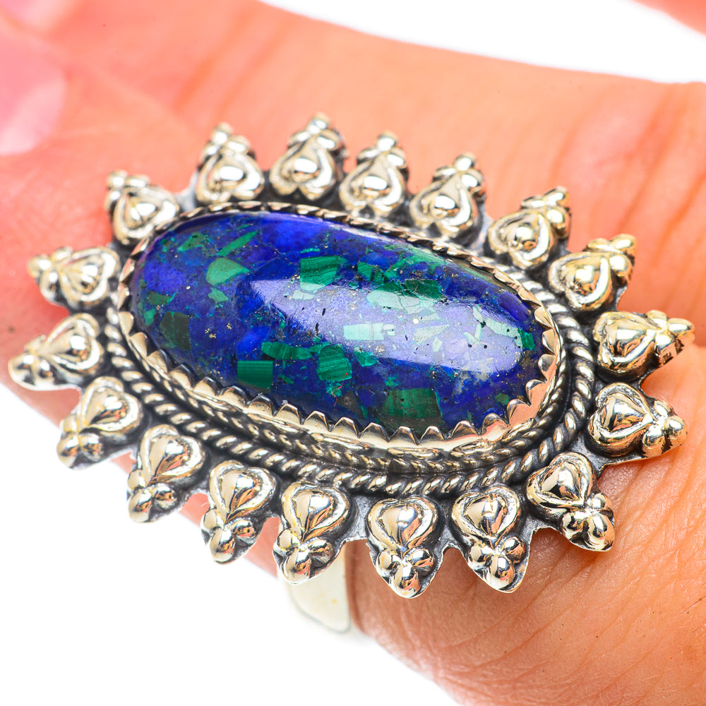Azurite Rings handcrafted by Anasilvercos - RING65668