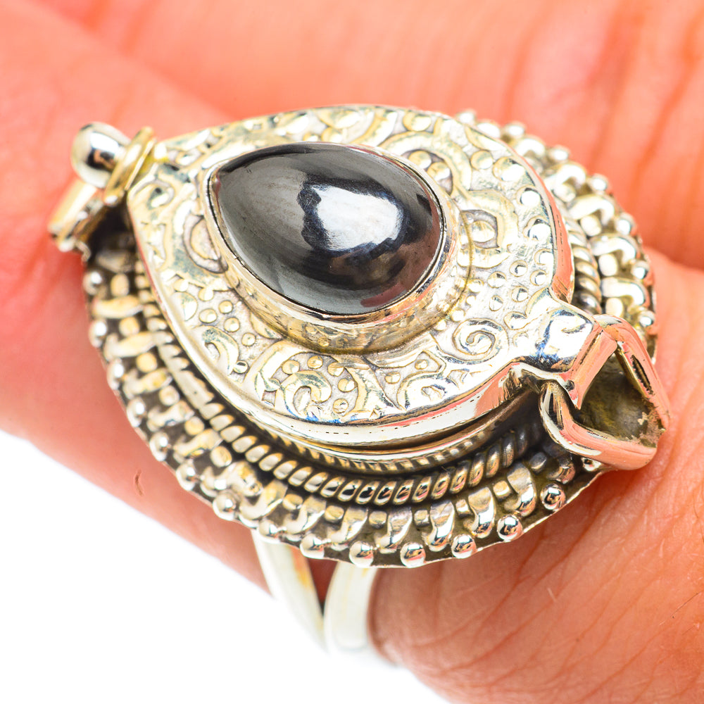 Hematite Rings handcrafted by Anasilvercos - RING65671