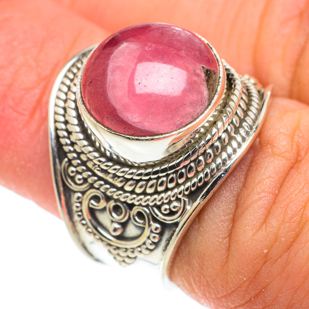 Rhodochrosite Rings handcrafted by Anasilvercos - RING65682