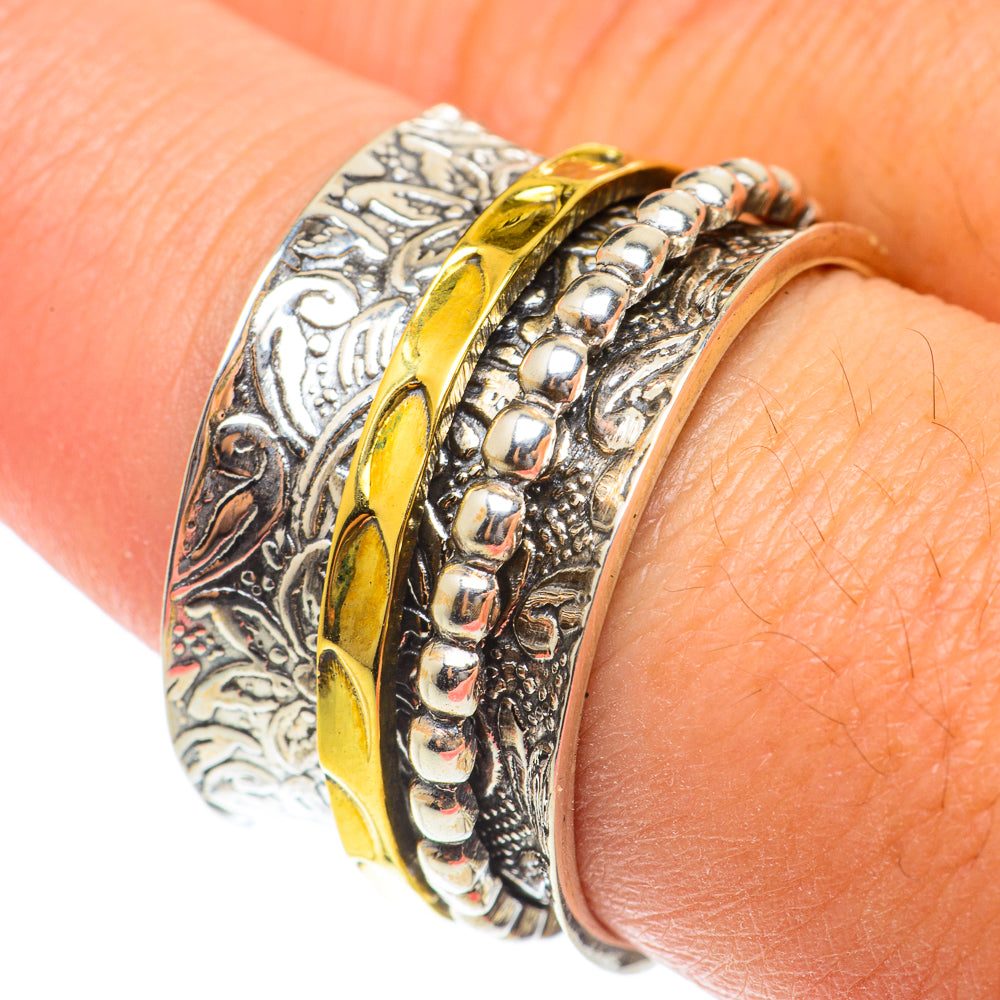 Meditation Spinner Rings handcrafted by Anasilvercos - RING65690