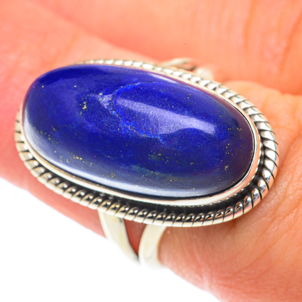 Lapis Lazuli Rings handcrafted by Anasilvercos - RING65705