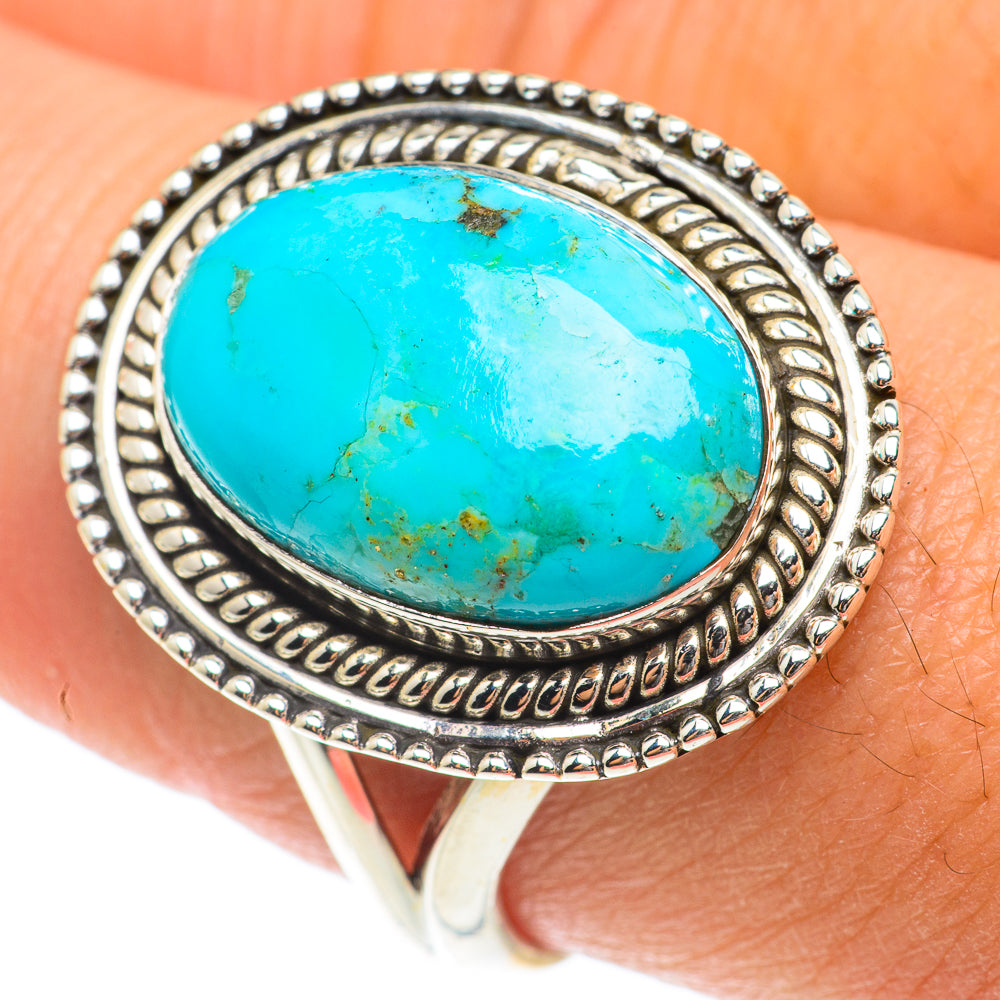 Chrysocolla Rings handcrafted by Anasilvercos - RING65733