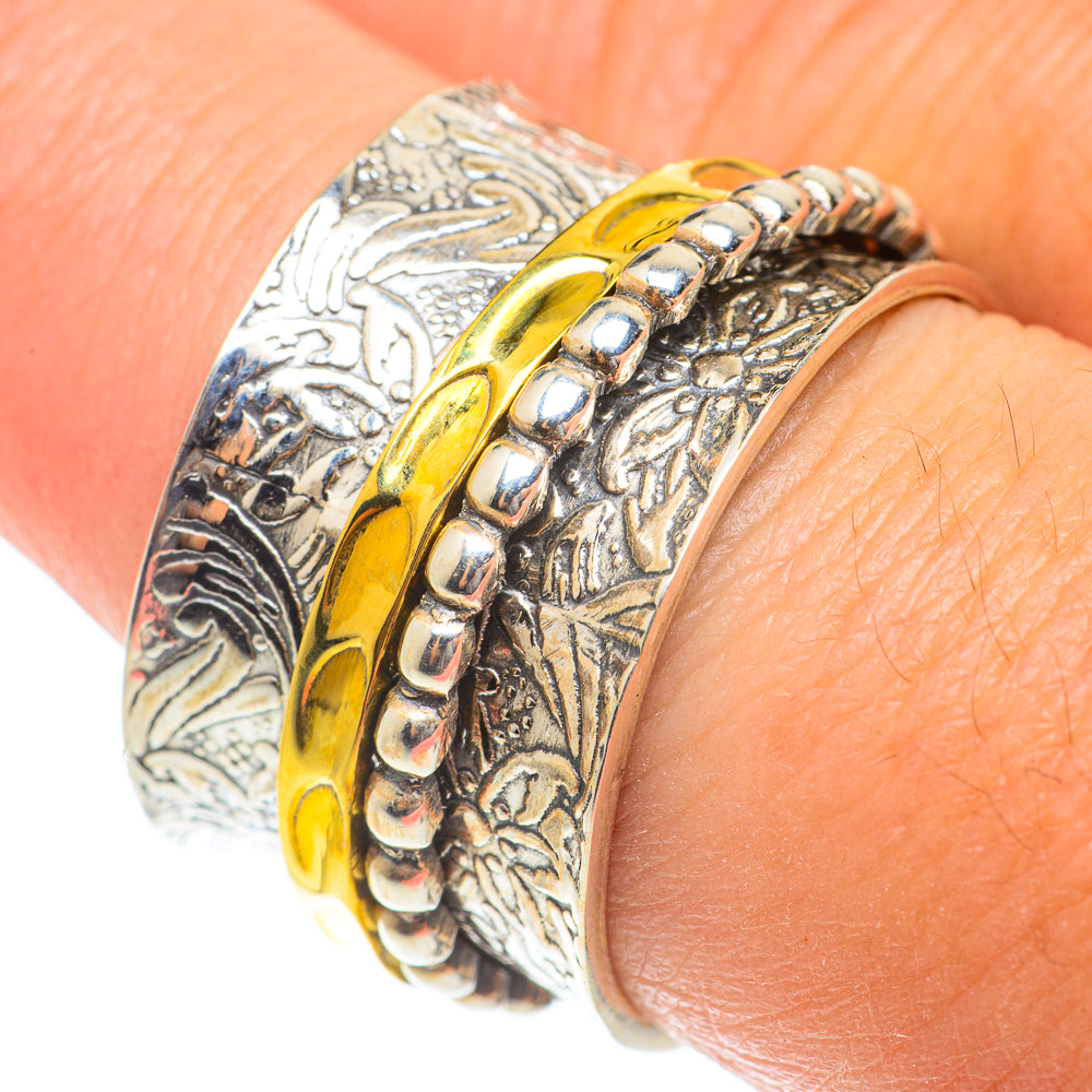 Meditation Spinner Rings handcrafted by Anasilvercos - RING65750