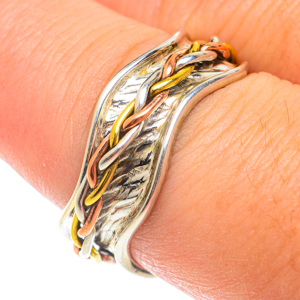 Meditation Spinner Rings handcrafted by Anasilvercos - RING65751