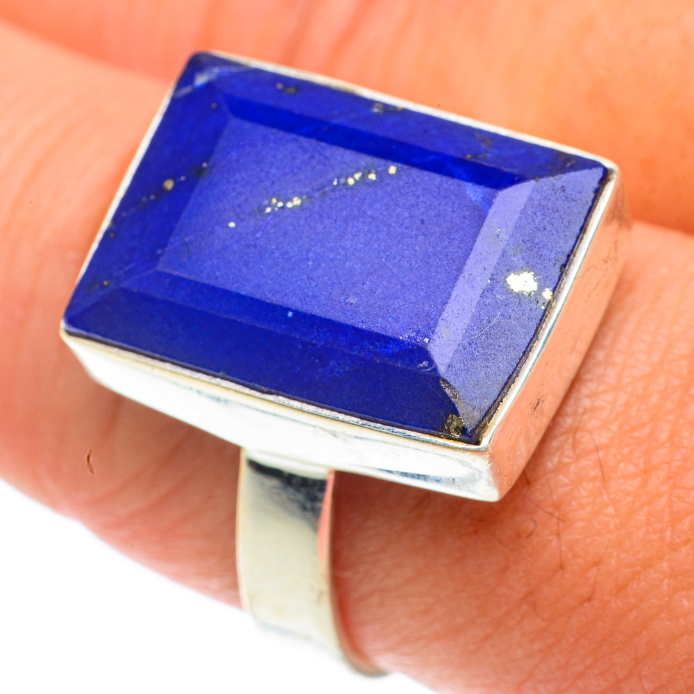 Lapis Lazuli Rings handcrafted by Anasilvercos - RING65764