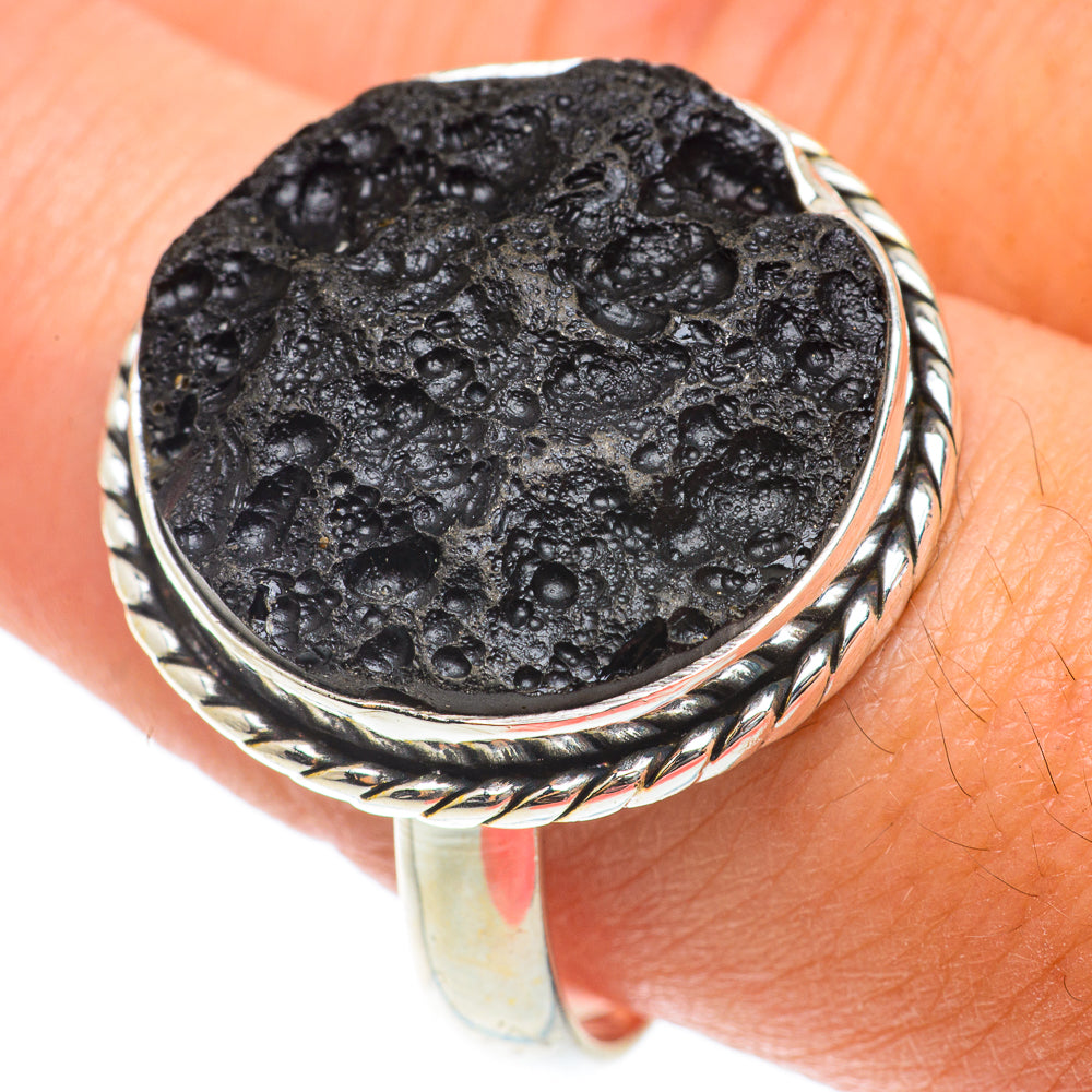 Tektite Rings handcrafted by Anasilvercos - RING65779