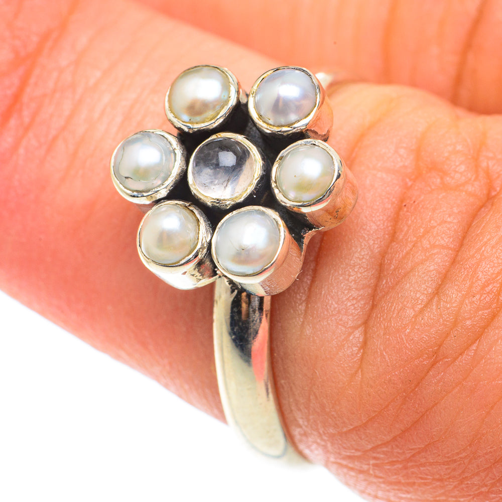 Cultured Pearl Rings handcrafted by Anasilvercos - RING65782