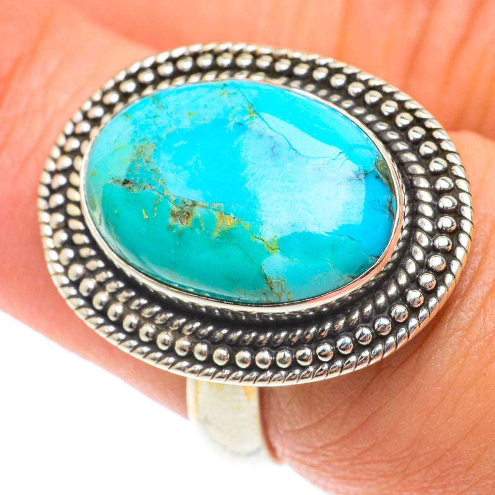 Chrysocolla Rings handcrafted by Anasilvercos - RING65791