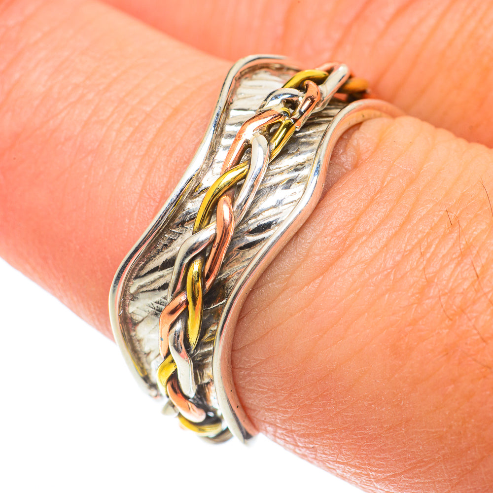 Meditation Spinner Rings handcrafted by Anasilvercos - RING65802