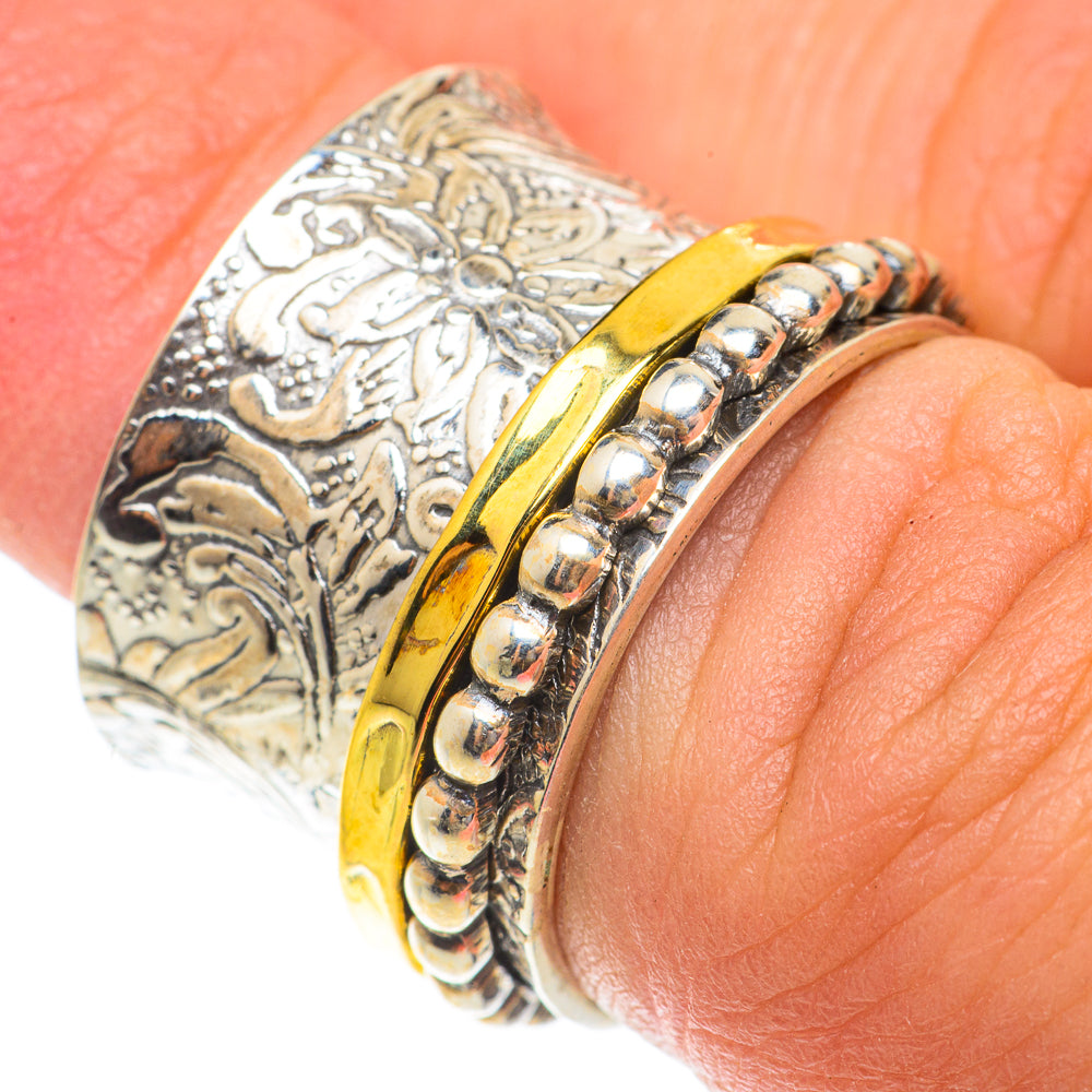 Meditation Spinner Rings handcrafted by Anasilvercos - RING65804