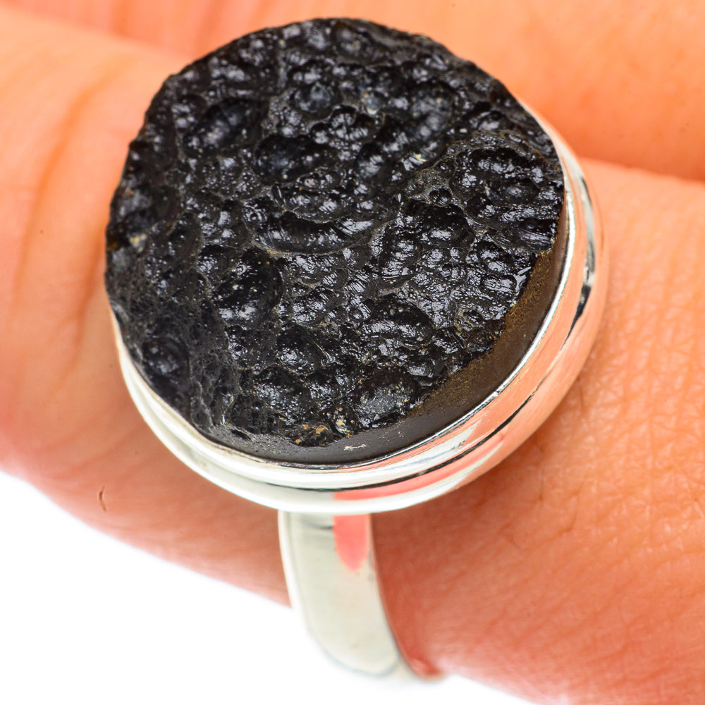 Tektite Rings handcrafted by Anasilvercos - RING65806