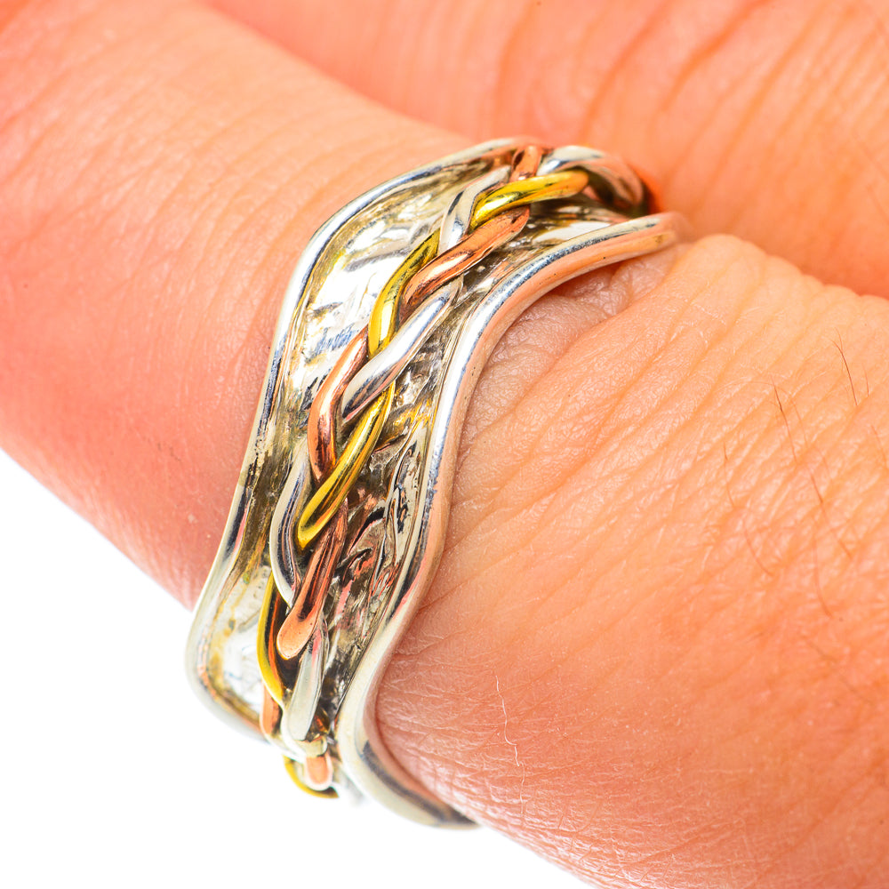 Meditation Spinner Rings handcrafted by Anasilvercos - RING65829