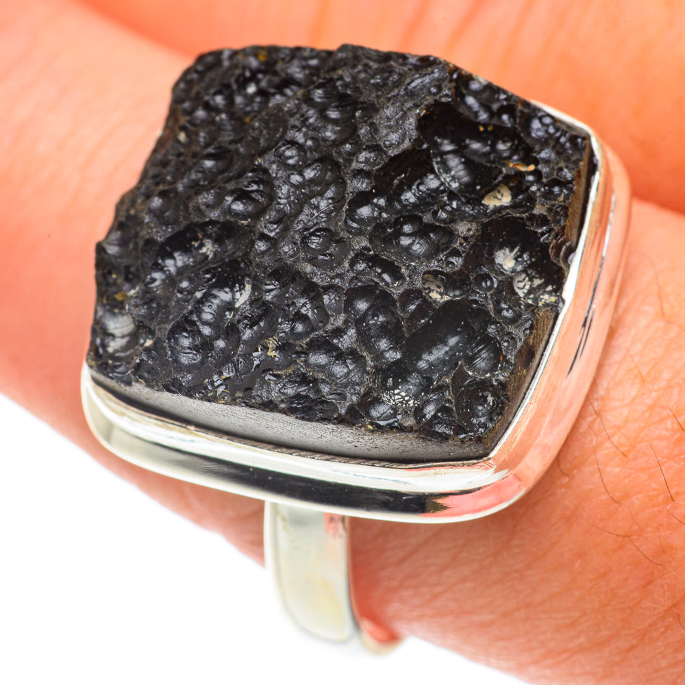 Tektite Rings handcrafted by Anasilvercos - RING65848