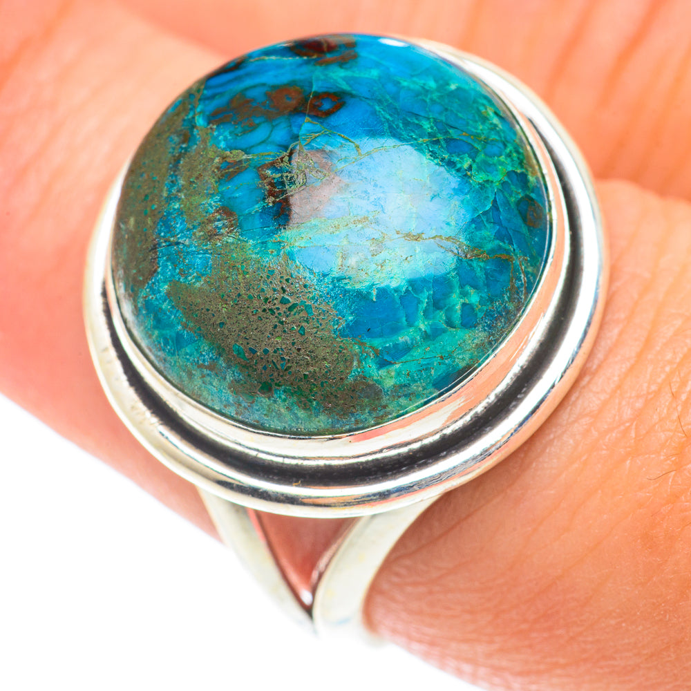 Shattuckite Rings handcrafted by Anasilvercos - RING65857