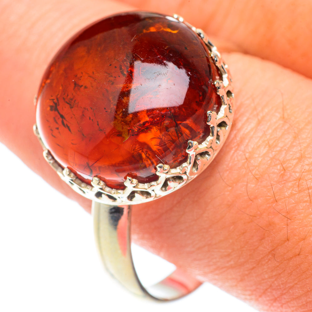 Baltic Amber Rings handcrafted by Anasilvercos - RING65862