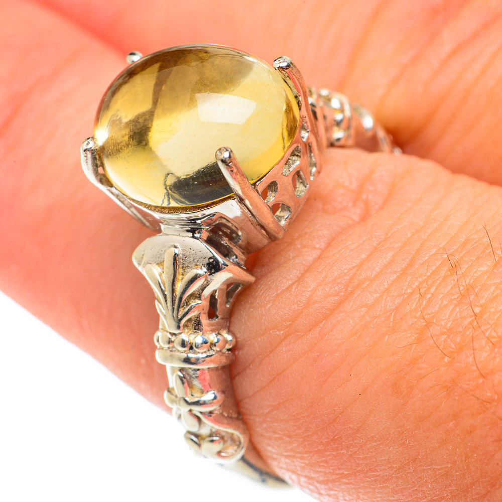 Citrine Rings handcrafted by Anasilvercos - RING65865