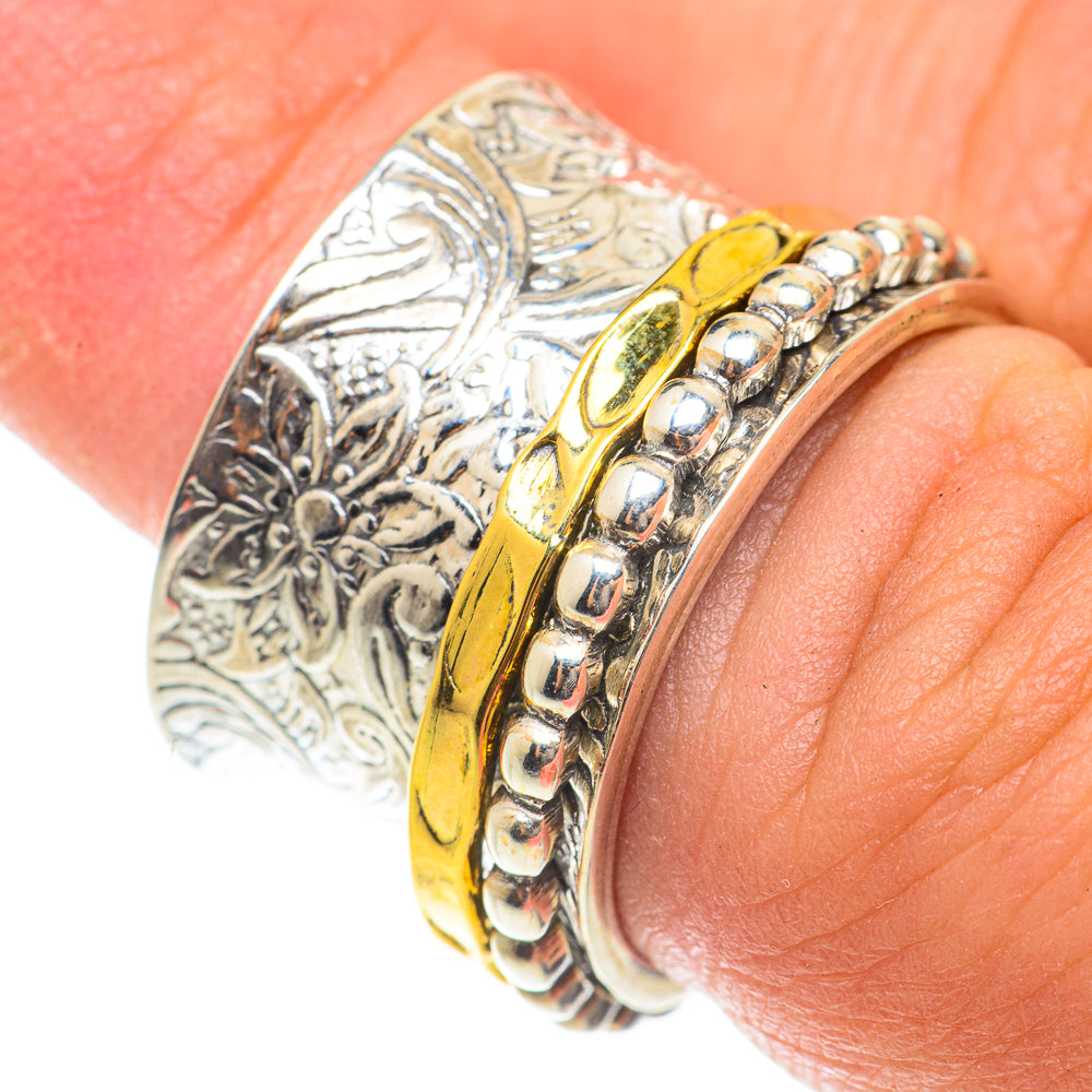 Meditation Spinner Rings handcrafted by Anasilvercos - RING65871