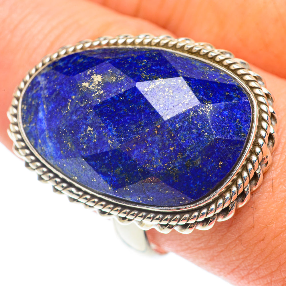 Lapis Lazuli Rings handcrafted by Anasilvercos - RING65885
