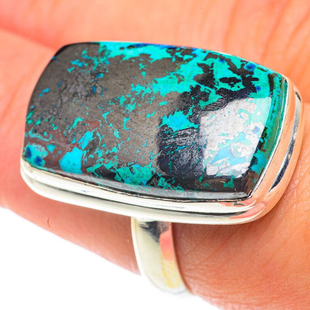 Shattuckite Rings handcrafted by Anasilvercos - RING65889