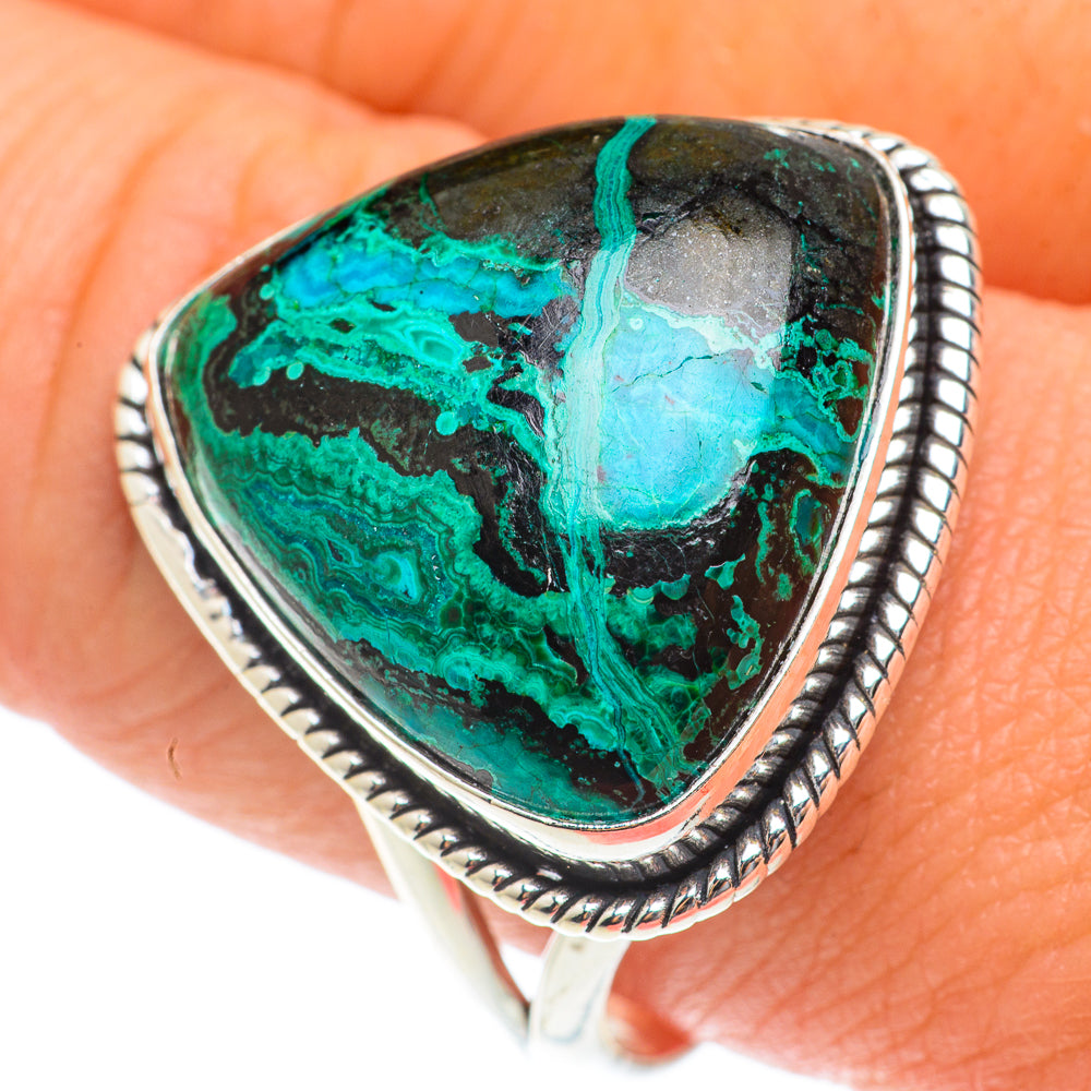 Shattuckite Rings handcrafted by Anasilvercos - RING65920