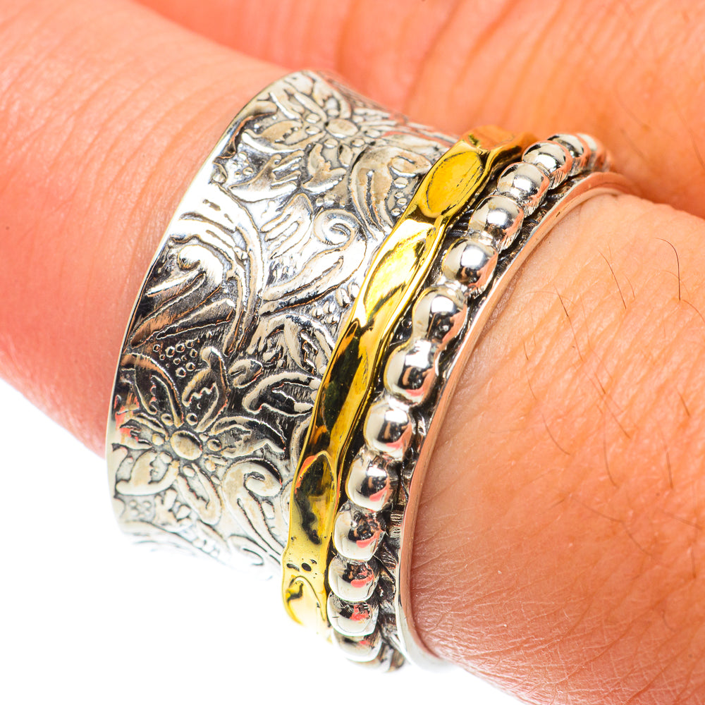 Meditation Spinner Rings handcrafted by Anasilvercos - RING65943