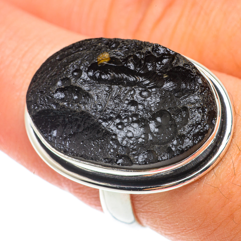 Tektite Rings handcrafted by Anasilvercos - RING65944