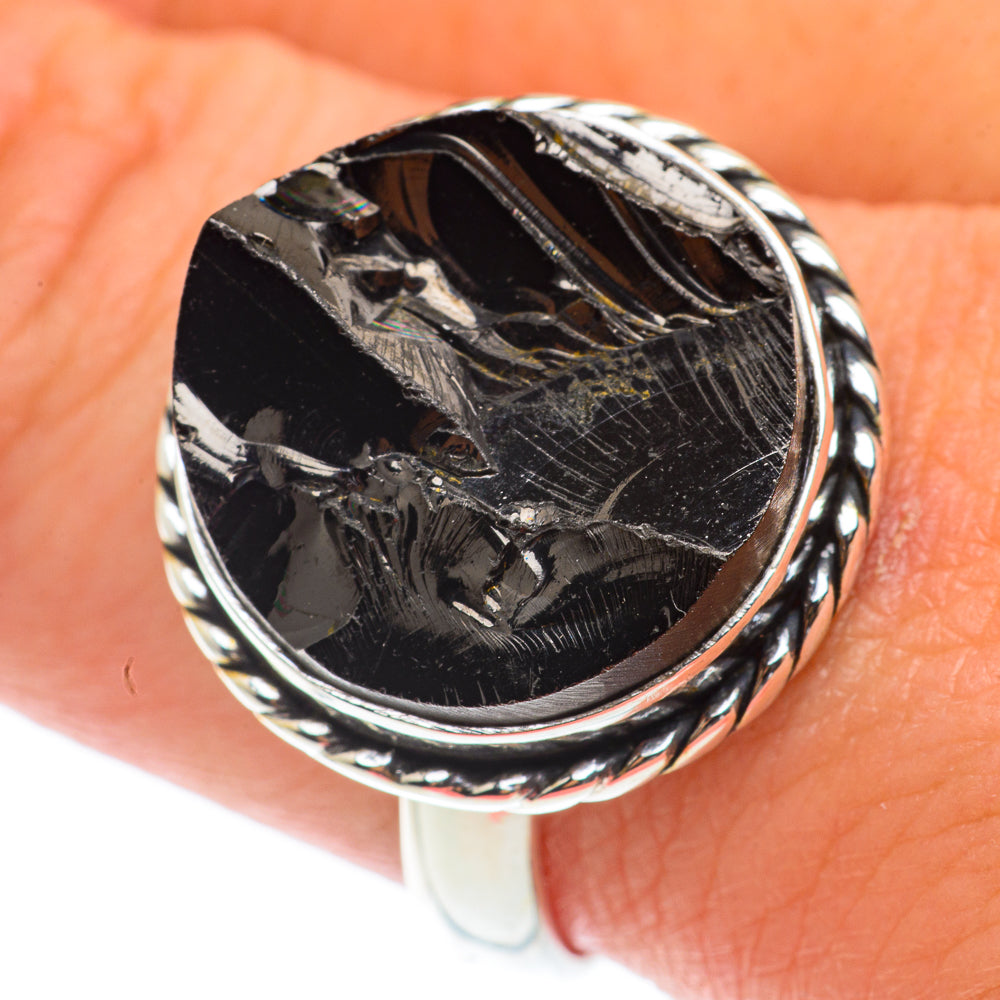 Shungite Rings handcrafted by Anasilvercos - RING65976