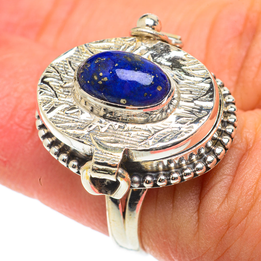 Lapis Lazuli Rings handcrafted by Anasilvercos - RING65983