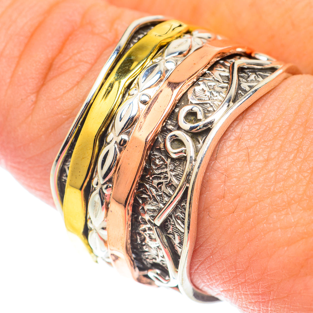 Meditation Spinner Rings handcrafted by Anasilvercos - RING65999