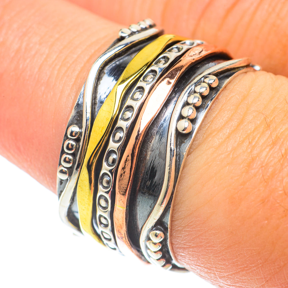 Meditation Spinner Rings handcrafted by Anasilvercos - RING66029