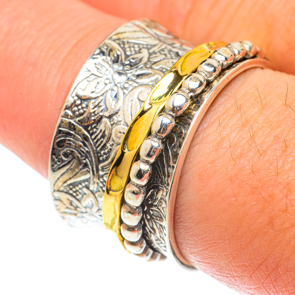 Meditation Spinner Rings handcrafted by Anasilvercos - RING66077