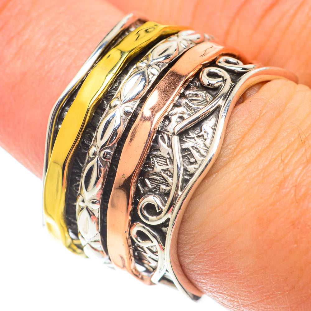 Meditation Spinner Rings handcrafted by Anasilvercos - RING66080