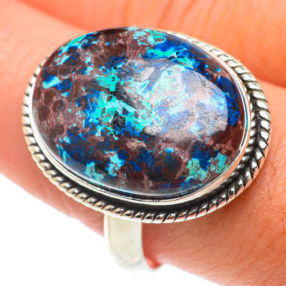 Shattuckite Rings handcrafted by Anasilvercos - RING66089
