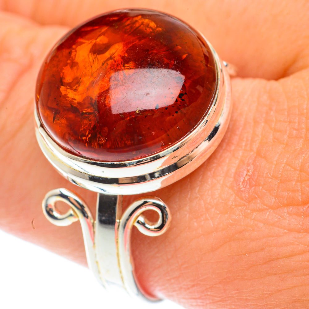 Baltic Amber Rings handcrafted by Anasilvercos - RING66103