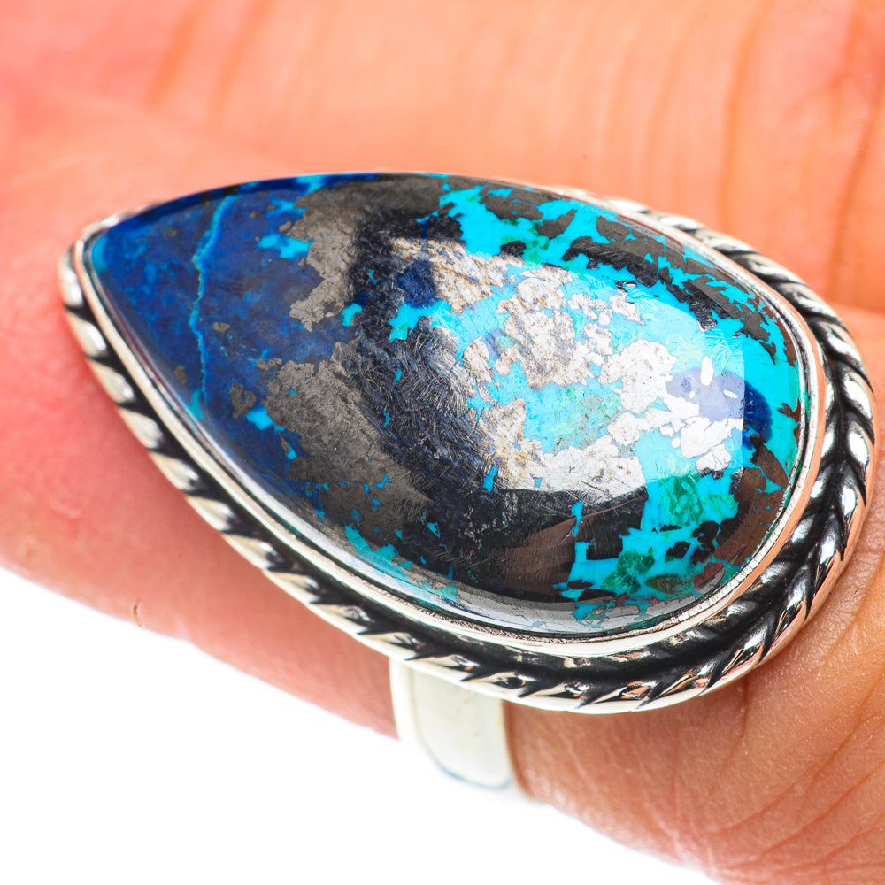 Shattuckite Rings handcrafted by Anasilvercos - RING66114