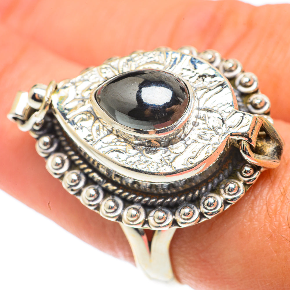 Hematite Rings handcrafted by Anasilvercos - RING66137