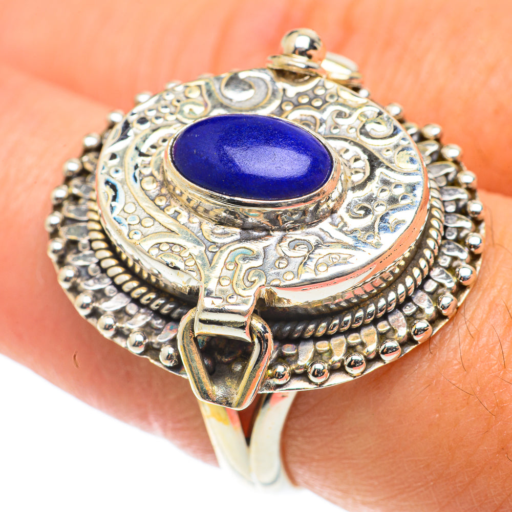 Lapis Lazuli Rings handcrafted by Anasilvercos - RING66139