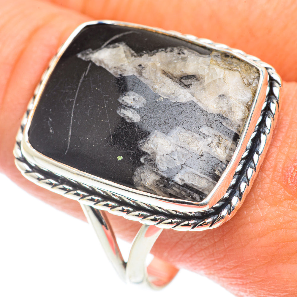 Pinolith Jasper Rings handcrafted by Anasilvercos - RING66160
