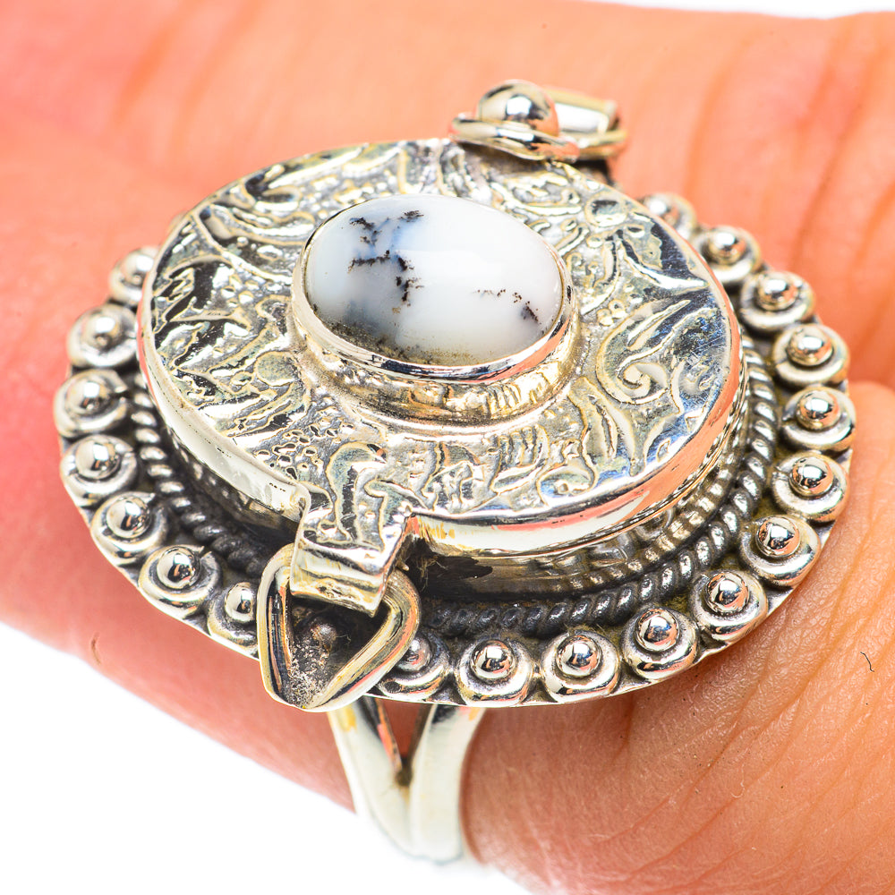 Dendritic Opal Rings handcrafted by Anasilvercos - RING66168