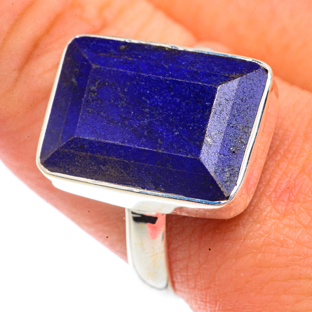 Lapis Lazuli Rings handcrafted by Anasilvercos - RING66179