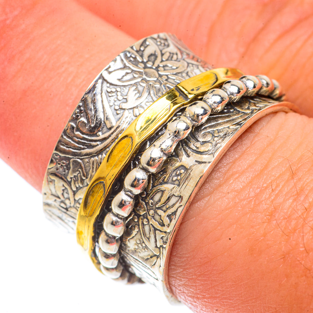 Meditation Spinner Rings handcrafted by Anasilvercos - RING66196
