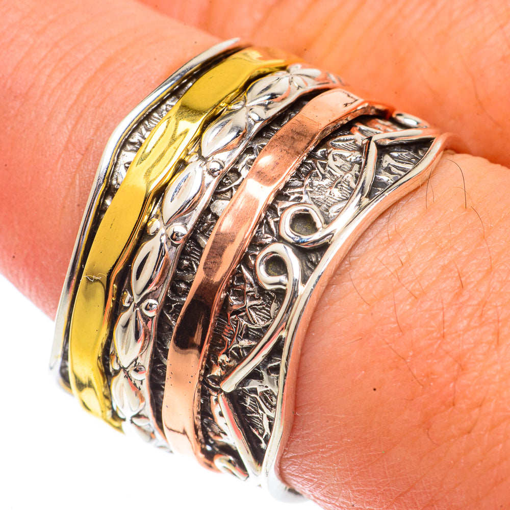 Meditation Spinner Rings handcrafted by Anasilvercos - RING66198
