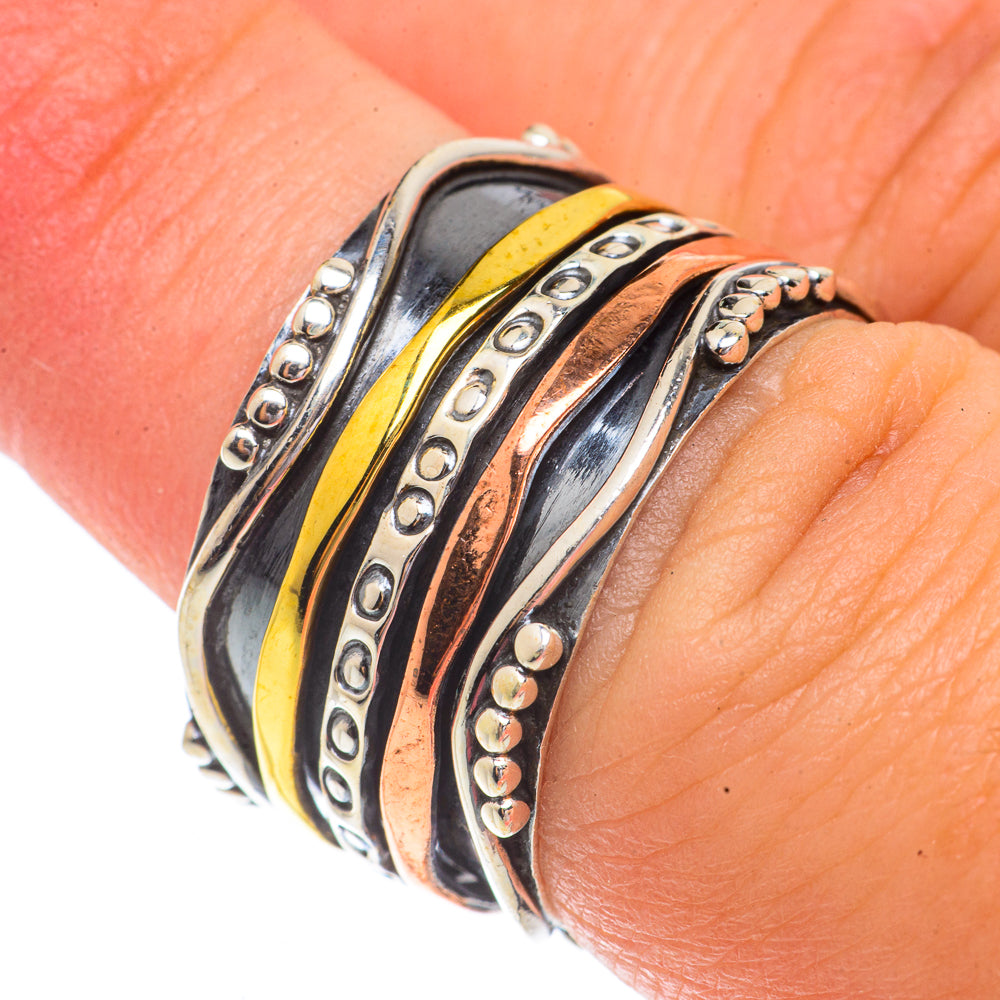 Meditation Spinner Rings handcrafted by Anasilvercos - RING66231