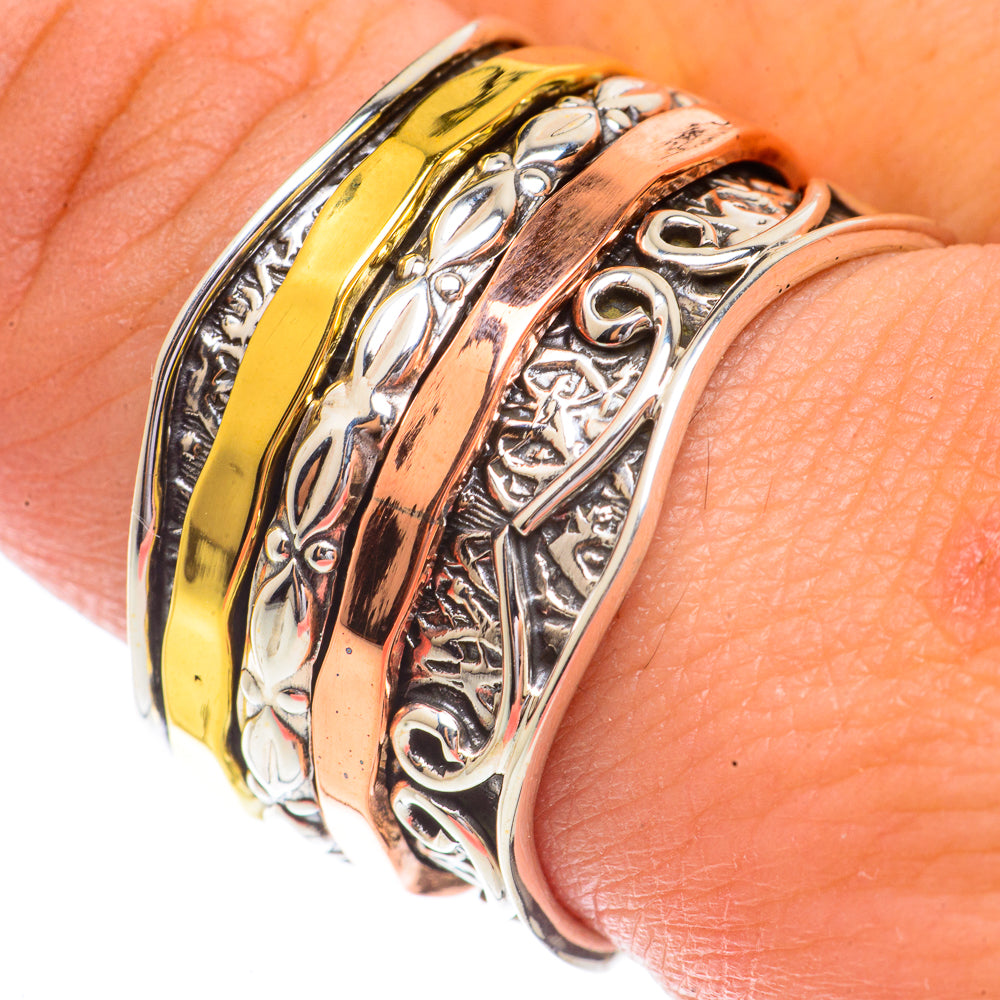 Meditation Spinner Rings handcrafted by Anasilvercos - RING66233
