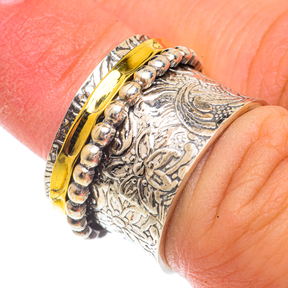 Meditation Spinner Rings handcrafted by Anasilvercos - RING66236