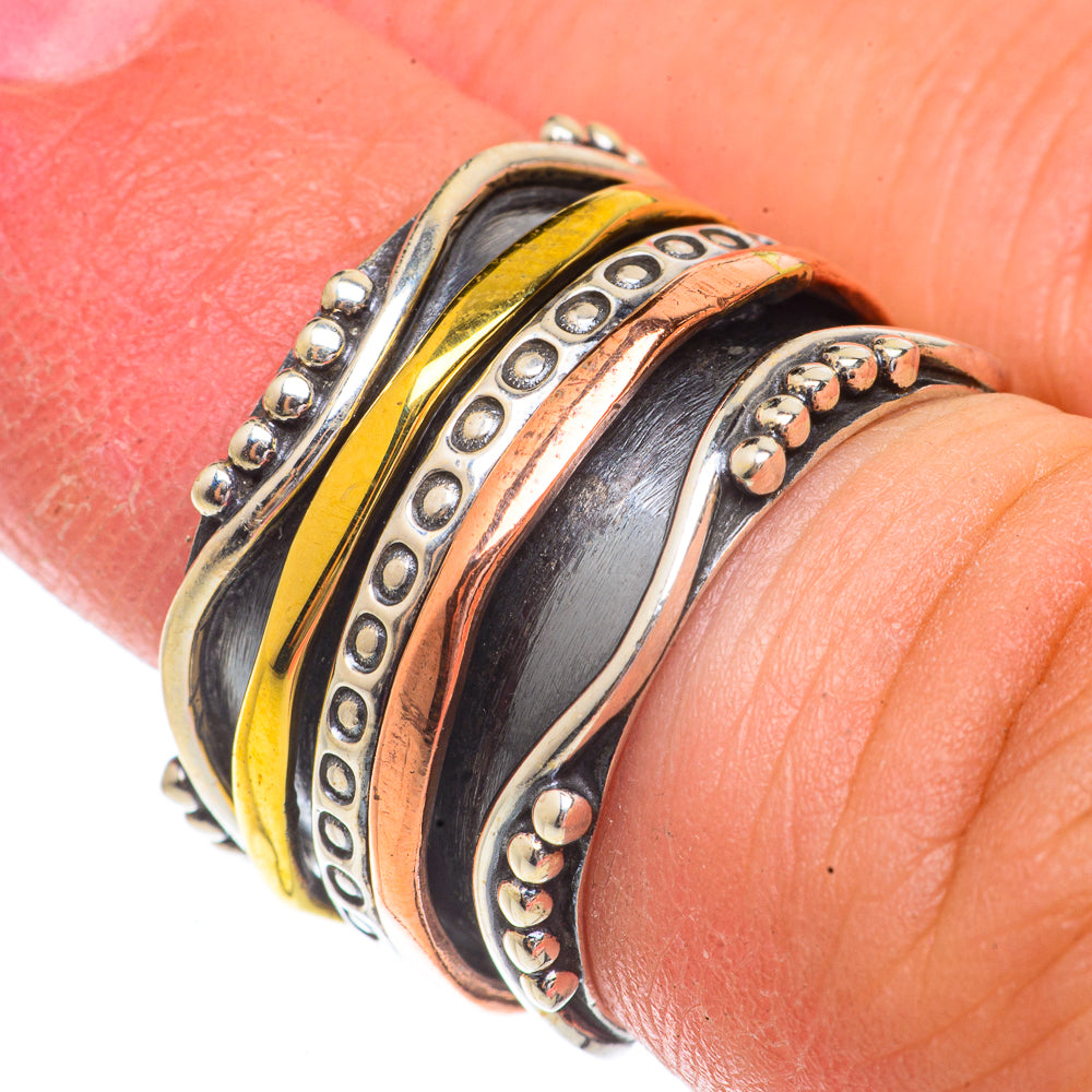 Meditation Spinner Rings handcrafted by Anasilvercos - RING66263
