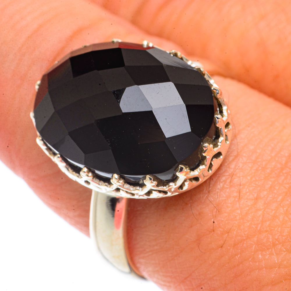 Black Onyx Rings handcrafted by Anasilvercos - RING66269