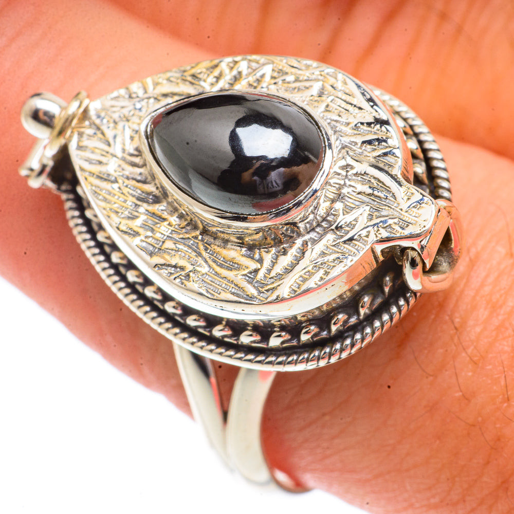 Hematite Rings handcrafted by Anasilvercos - RING66275