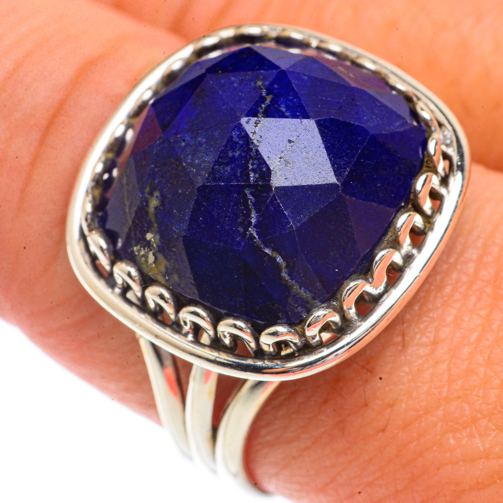 Lapis Lazuli Rings handcrafted by Anasilvercos - RING66279