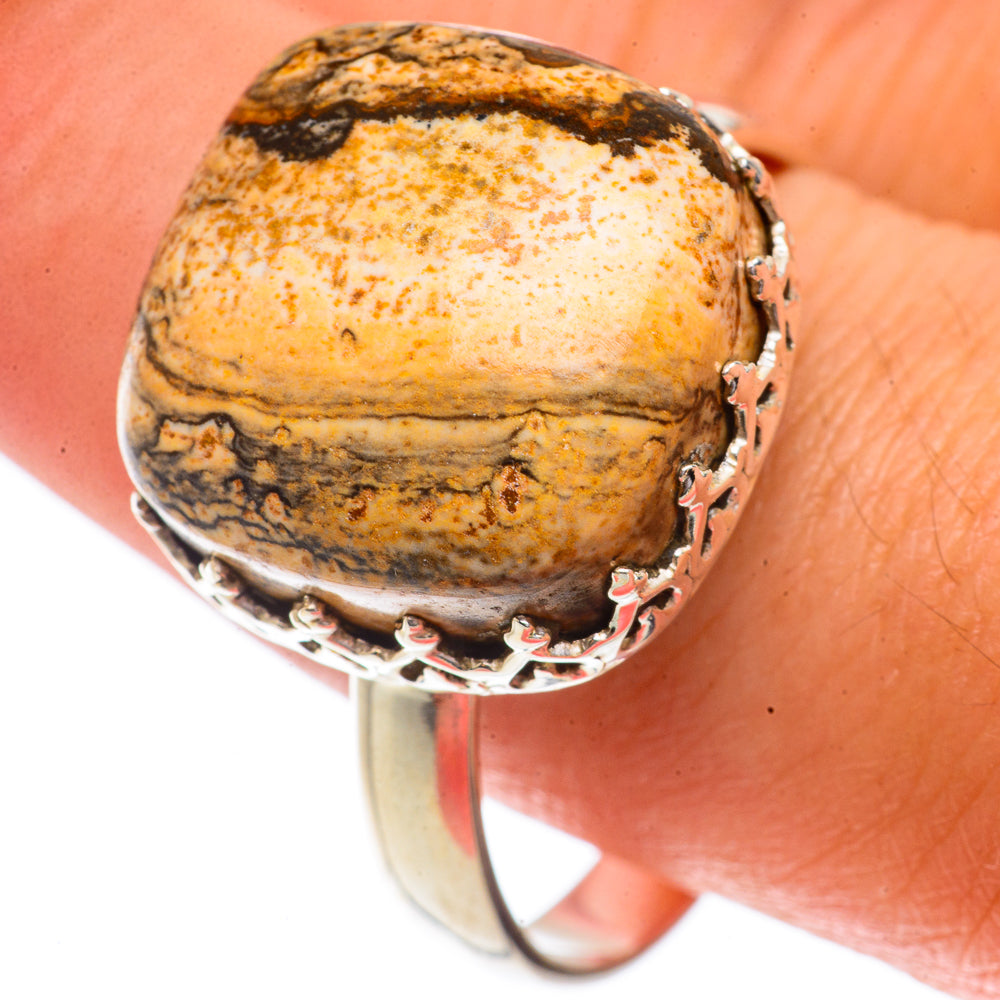 Picture Jasper Rings handcrafted by Anasilvercos - RING66285